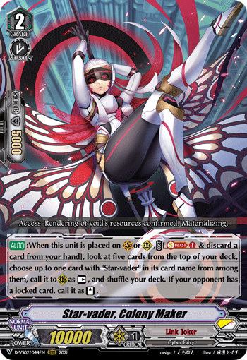 Star-vader, Colony Maker - D-VS02/044 - Triple Rare available at 401 Games Canada