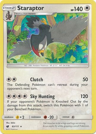 Staraptor - 83/111 - Rare available at 401 Games Canada