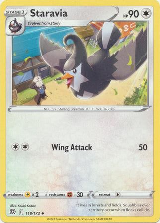 Staravia - 118/172 - Uncommon available at 401 Games Canada