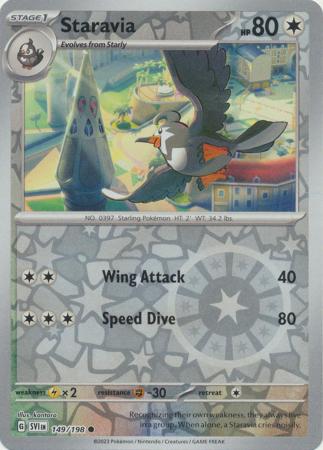 Staravia - 149/198 - Common - Reverse Holo available at 401 Games Canada