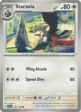 Staravia - 149/198 - Common available at 401 Games Canada