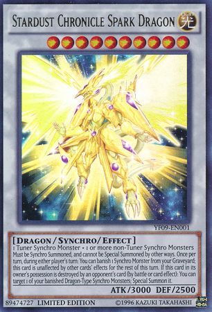 Stardust Chronicle Spark Dragon - YF09-EN001 - Ultra Rare available at 401 Games Canada