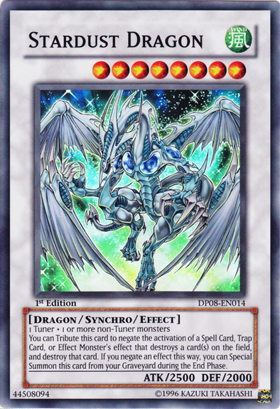 Stardust Dragon - DP08-EN014 - Super Rare - 1st Edition available at 401 Games Canada