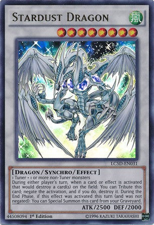 Stardust Dragon - LC5D-EN031 - Ultra Rare - 1st Edition available at 401 Games Canada