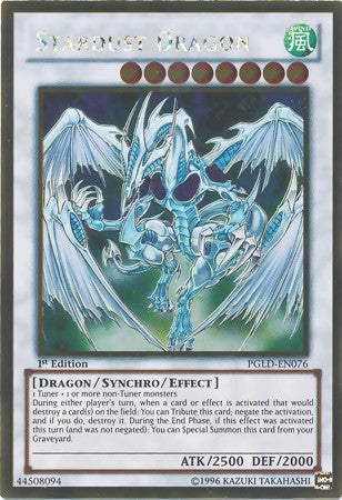 Stardust Dragon - PGLD-EN076 - Gold Rare - 1st Edition available at 401 Games Canada