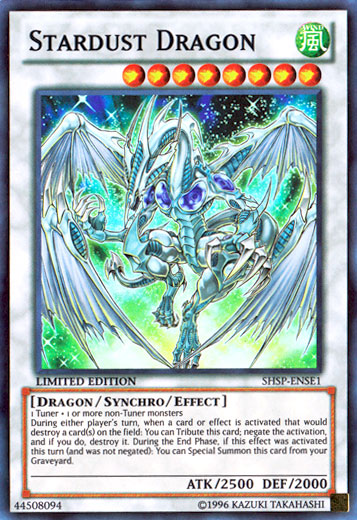 Stardust Dragon - SHSP-ENSE1 - Super Rare - Limited Edition available at 401 Games Canada