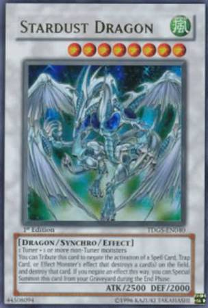 Stardust Dragon - TDGS-EN040 - Ultra Rare - 1st Edition available at 401 Games Canada