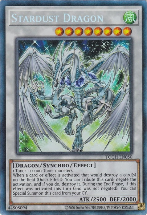 Stardust Dragon - TOCH-EN050 - Collector's Rare - Unlimited available at 401 Games Canada