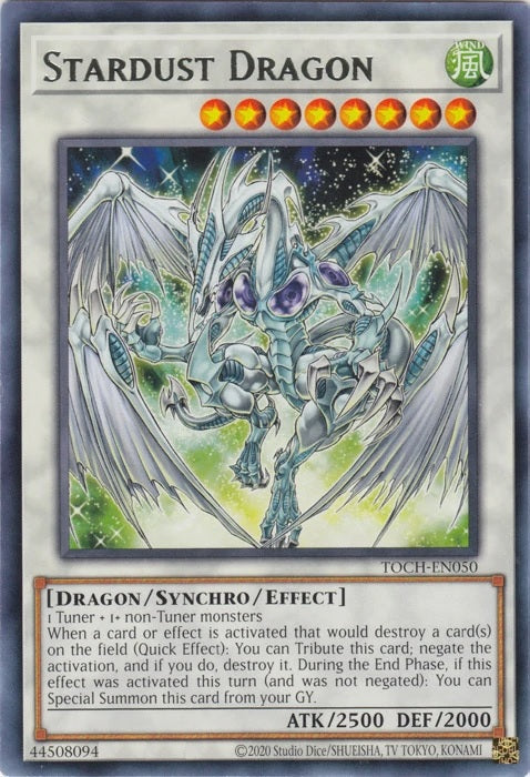 Stardust Dragon - TOCH-EN050 - Rare - Unlimited available at 401 Games Canada