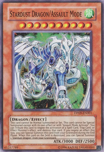 Stardust Dragon/Assault Mode - DP09-EN001 - Super Rare - Unlimited available at 401 Games Canada