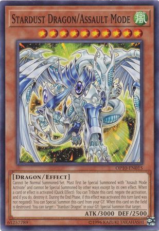 Stardust Dragon/Assault Mode - OP10-EN015 - Common available at 401 Games Canada