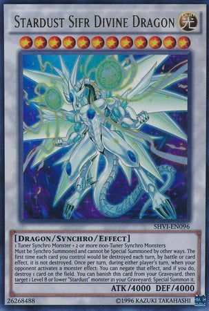 Stardust Sifr Divine Dragon - SHVI-EN096 - Ultra Rare - Unlimited available at 401 Games Canada