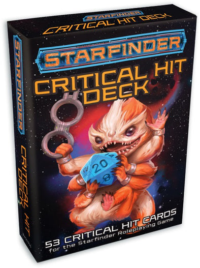 Starfinder - Cards - Critical Hit Deck available at 401 Games Canada