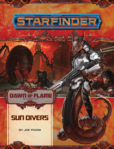 Starfinder - Dawn of Flame 3 of 6 - Sun Divers available at 401 Games Canada