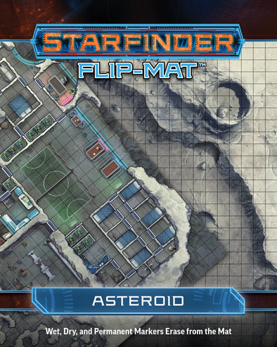 Starfinder - Flip Mat - Asteroid available at 401 Games Canada