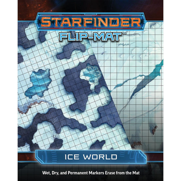 Starfinder - Flip Mat - Ice World available at 401 Games Canada