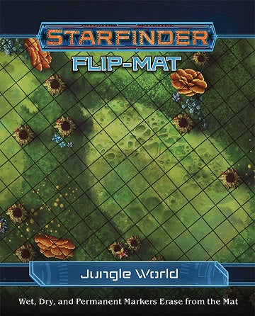 Starfinder - Flip-Mat - Jungle World available at 401 Games Canada