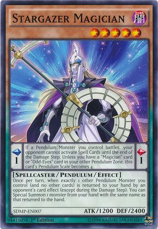 Stargazer Magician - SDMP-EN007 - Common - 1st Edition available at 401 Games Canada