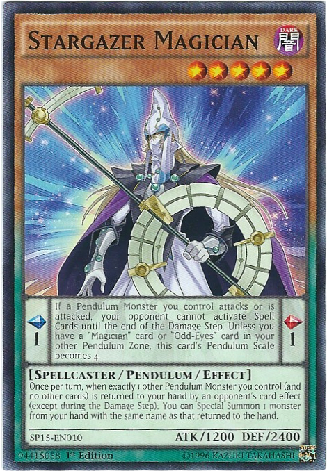 Stargazer Magician - SP15-EN010 - Common - 1st Edition available at 401 Games Canada