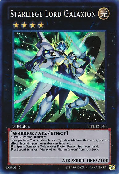 Starliege Lord Galaxion - JOTL-EN050 - Super Rare - 1st Edition available at 401 Games Canada