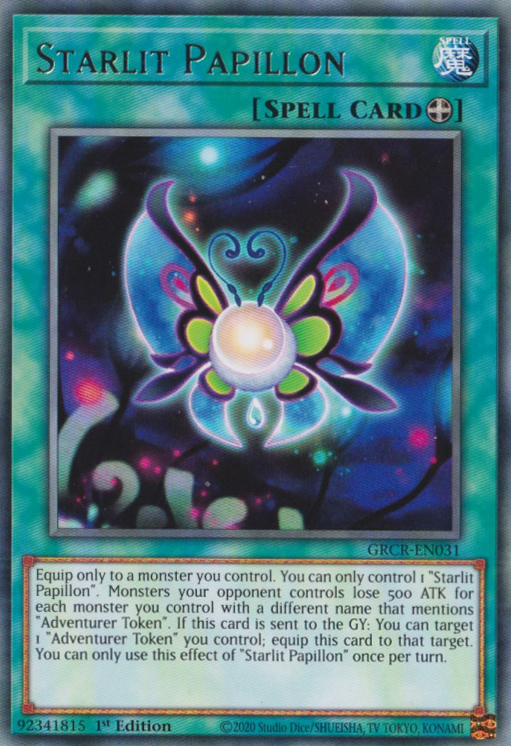 Starlit Papillon - GRCR-EN031 - Rare - 1st Edition available at 401 Games Canada