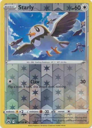 Starly - 110/159 - Common - Reverse Holo available at 401 Games Canada