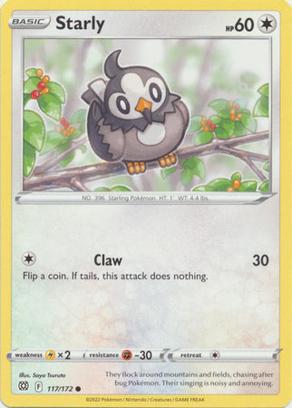 Starly - 117/172 - Common available at 401 Games Canada