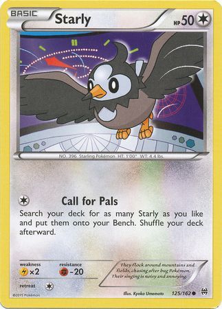 Starly - 125/162 - Common available at 401 Games Canada