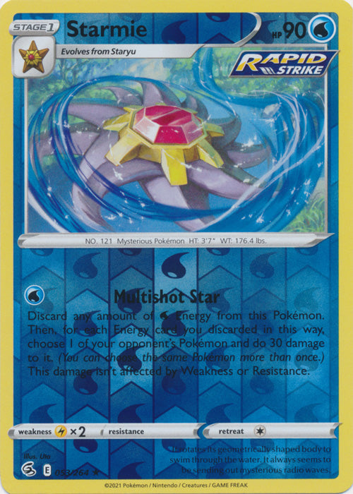 Starmie - 053/264 - Holo Rare - Reverse Holo available at 401 Games Canada