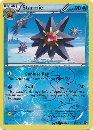 Starmie - 24/99 - Uncommon - Reverse Holo available at 401 Games Canada