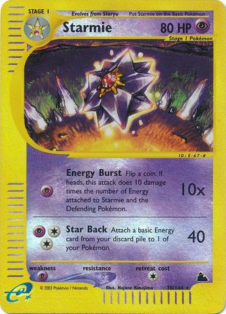 Starmie - 30/144 - Rare - Reverse Holo available at 401 Games Canada