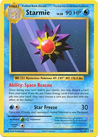 Starmie - 31/108 - Rare available at 401 Games Canada