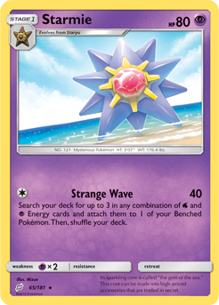 Starmie - 65/181 - Rare available at 401 Games Canada