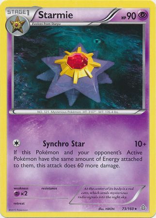 Starmie - 73/160 - Rare available at 401 Games Canada