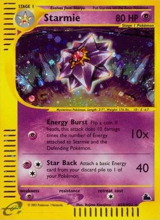 Starmie - H28/H32 - Holo available at 401 Games Canada