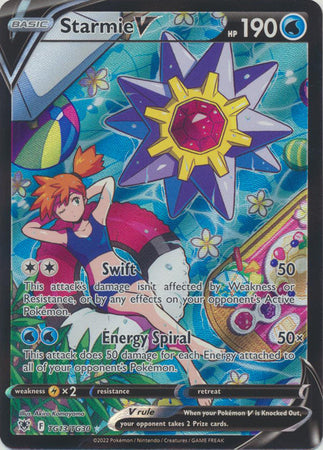 Starmie V - TG13/TG30 - Holo Rare available at 401 Games Canada