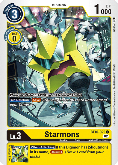 Starmons - BT10-029 - Common available at 401 Games Canada