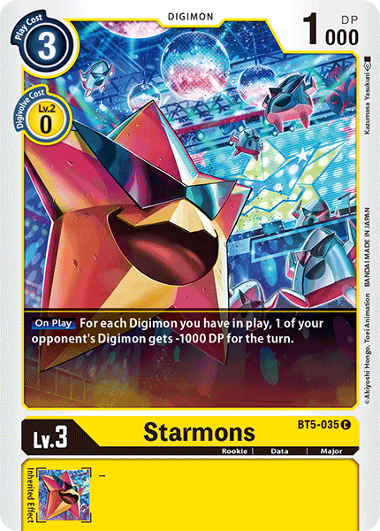 Starmons - BT5-035 - Common available at 401 Games Canada