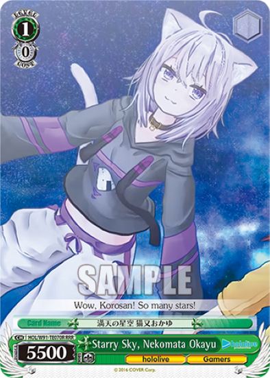 Starry Sky, Nekomata Okayu (Triple Rare) available at 401 Games Canada