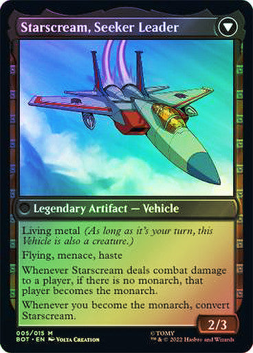 401 Games Canada - Starscream, Power Hungry // Starscream, Seeker Leader (Foil) (BOT) 401 Games Canada - Starscream, Power Hungry // Starscream, Seeker Leader (Foil) (BOT)