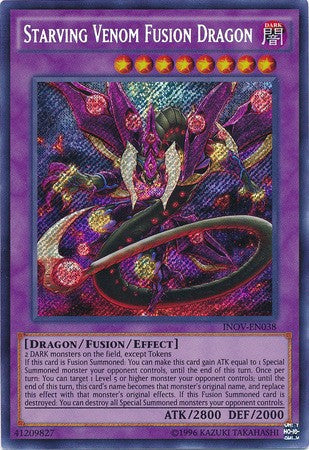 Starving Venom Fusion Dragon - INOV-EN038 - Secret Rare - Unlimited available at 401 Games Canada