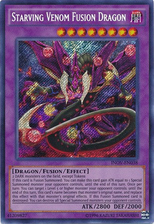 Starving Venom Fusion Dragon - INOV-EN038 - Secret Rare - Unlimited available at 401 Games Canada