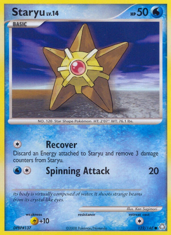 Staryu - 122/146 - Common available at 401 Games Canada