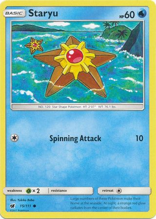 Staryu - 15/111 - Common available at 401 Games Canada