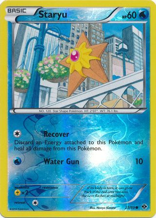 Staryu - 23/99 - Common - Reverse Holo available at 401 Games Canada