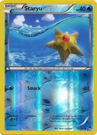 Staryu - 25/122 - Common - Reverse Holo available at 401 Games Canada