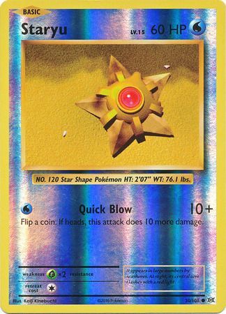 Staryu - 30/108 - Common - Reverse Holo available at 401 Games Canada