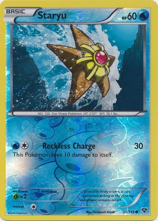 Staryu - 33/146 - Common - Reverse Holo available at 401 Games Canada