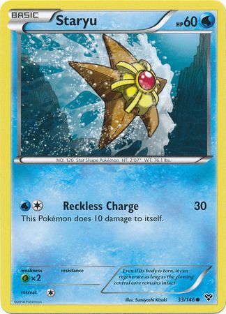 Staryu - 33/146 - Common available at 401 Games Canada