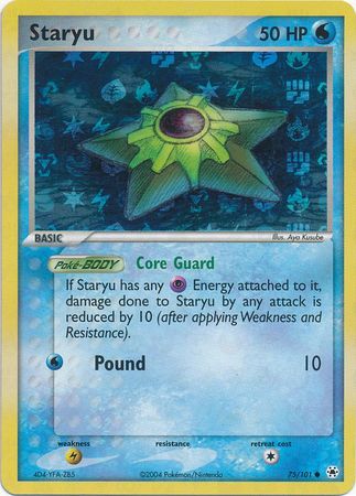 Staryu - 75/101 - Common - Reverse Holo available at 401 Games Canada